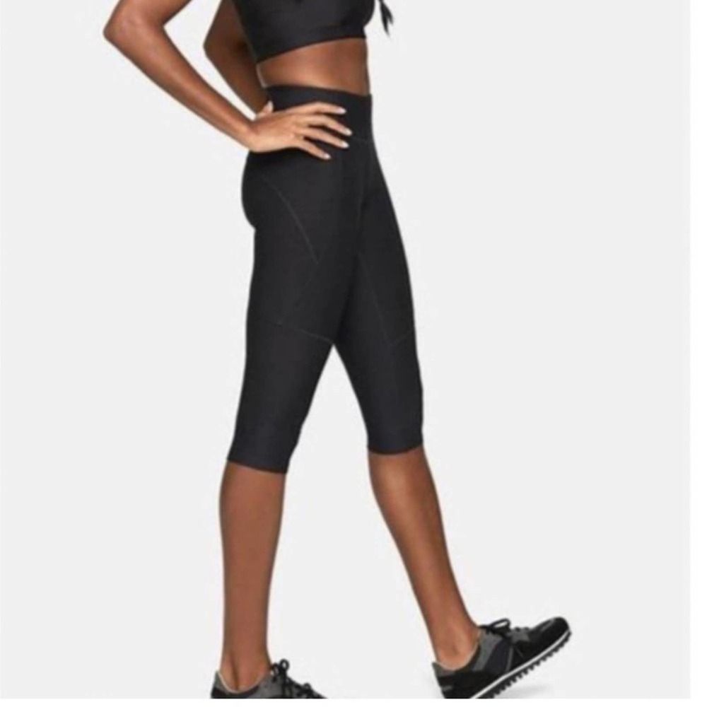 3 for $20 | Outdoor Voices Women's Tech Sweat Crop Leggings in Black | XS
